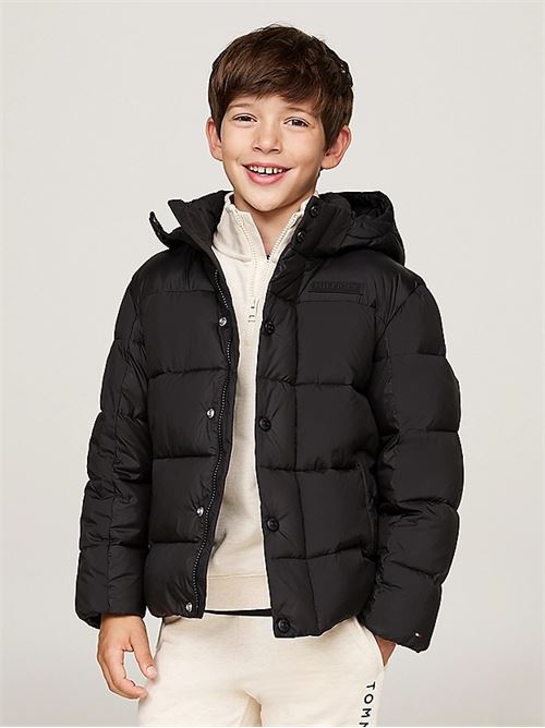 contrast padded jacket TOMMY HILFIGER | KB0KB09207BDS